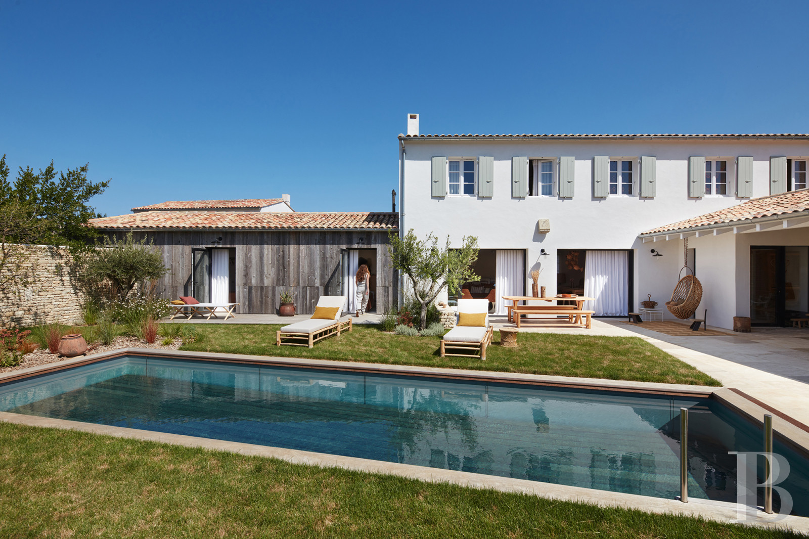 A former farm hamlet transformed into four guest houses on the Ile de Ré - photo  n°1
